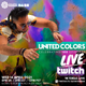 UNITED COLORS Radio #100 (100th Show Live Celebration from Twitch, World Fusion, Global South Asian) logo