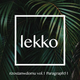 Klub Lekko #zostanwdomu - Paragraph51 - music set logo