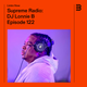 Supreme Radio EP 122 - DJ Lonnie B logo