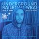 WBAI 99.5fm @ Underground Railroad Radio ~3rdSet~ logo