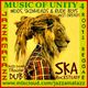 Music Of Unity 4 =MODS,SKINHEADS & RUDE BOYS WIT DREADS= Lee Scratch Perry, Tommy McCook, U-Roy logo