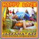 HAPPY DAZE 13= Flaming Lips, Leftfield, Black Rebel Motorcycle Club, Razorlight, Republica, Prodigy logo