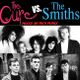 The Cure vs The Smiths and Morrissey logo