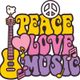MY HEART IS LIVING IN THE SIXTIES STILL, A Woodstock-inspired Mix, feat Canned Heat, Joan Baez logo