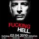 DJ Hell - Live @t 'FUCKING HELL' KitKatClub, Berlin (02-04-2010) logo
