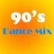 90  dance 90 mix logo