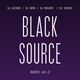 BLACK SOURCE RADIO Vol.2 /Mixed by DJ GEORGE , NORE , MASAMI , KENSHI logo