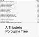 Progressive Music Planet: A Tribute to Porcupine Tree logo