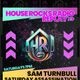 Saturday assasanation live on house rocks radio with sam turnbull logo
