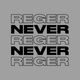 REGER - NEVER NEVER MIX logo
