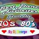 BEST DANCE FAVORITES FROM THE 70's 80's  logo