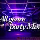 All genre party mix logo