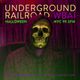 WBAI 99.5fm @ Underground Railroad Radio ~halloween~ logo