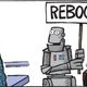 Repentant robot logo