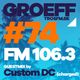 GROEFF Radioshow 74 on TROS FM OCTOBER 18th // Special Guest // CUSTOM DC logo