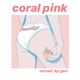 Coral pink logo