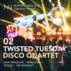 Twisted Tuesday Disco Quartet - Mayan Warrior - Burning Man - 2018 logo