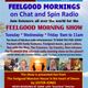 Jo Harold chatting about IVYBRIDGE IN BLOOM on Feelgood Morning Show 30th July 2021 logo