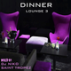 DINNER LOUNGE 3. Mixed by Dj NIKO SAINT TROPEZ logo