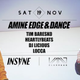 2016.11.19 - Amine Edge & DANCE b2b Tim Baresko @ Club Vaag, Antwerp, BE logo