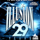 Dj's A-Tom-X vs David Dm @ La Rocca backstage - 29 Years Illusion 01-10-2016 logo