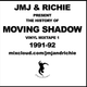 History Of Moving Shadow vinyl mixtape 1991-92 logo
