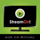 Stream On with host Jim Williams  - This weeks guest Don Klees the VP of Programming for Acorn TV logo