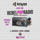 Rebel Pop Radio - Air Date May 16, 2015 on WILD 94.9 FM (Bay Area, CA, USA) - DJ Trayze logo