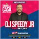 DJ Speedy Junior Live! Tumba La Casa Live Event Labor Day La Mezcla Radio! Sat 9-5-20 logo