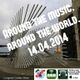 Around the music-around the world 14-04-2014 Rimini Net Radio logo