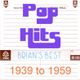POP HITS [1939 to 1959] feat Elvis Presley, Glenn Miller, Doris Day, The Chords, Cliff Richard, Dion logo