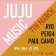 JUJU MUSIC // AYO // PAUL CAMO // PEIGH logo