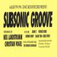 Cristian Vogel @ Subsonic Groove - Brooklyn Anchorage New York - 09.08.1996 logo