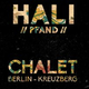 Im Garten des Chalet Berlin mit Hali - 9. August 2014 logo