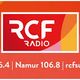Namur:106.8FM Bruxelle:107.6FM Liège : 93.8FM Bastagne :105.4 FM www.rcf.be Fcb:Pelé-Oreste Ndongozi logo