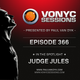 Paul van Dyk's VONYC Sessions 366 - Judge Jules logo