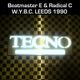 Radical C and Beatmaster E on WYBC Radio Leeds 1990 logo