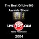 Best Of Live365 Awards netcast 2004 logo