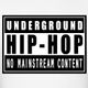 90's UnderGround HipHop Mix logo