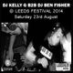 DJ Ben Fisher & DJ Kelly G b2b @ Leeds Festival - Oxjam Dance Tent - 23/8/14 logo