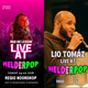 HelderPop - Iris de Leeuw en Lio Thomáz live en interview logo