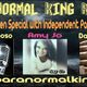 Paranormal King Radio guests Independent Paranormal Investigators Amy Jo Auld & Dave Spinks logo