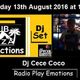 Cece Coco at Club Ibiza Play Emotions 13.08.2016 logo