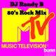 DJ Randy B's 80's Rock Mix logo