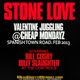STONE LOVE VALENTINES NIGHT JUGGLING@CHEAP MONDAYZ FEB 2013 logo