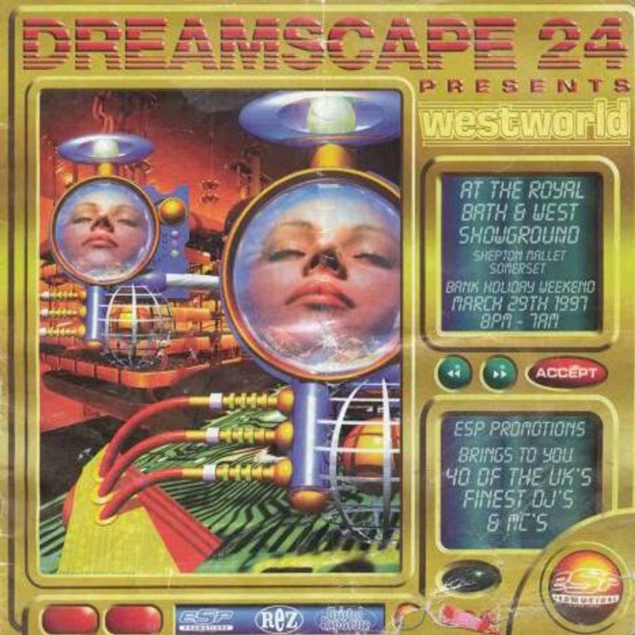 Andy C Dreamscape 24 'Westworld' 29th March 1997 by Old Skool Rave Tape