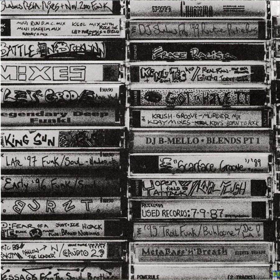 Many tapes. DJ Shadow "private Press"