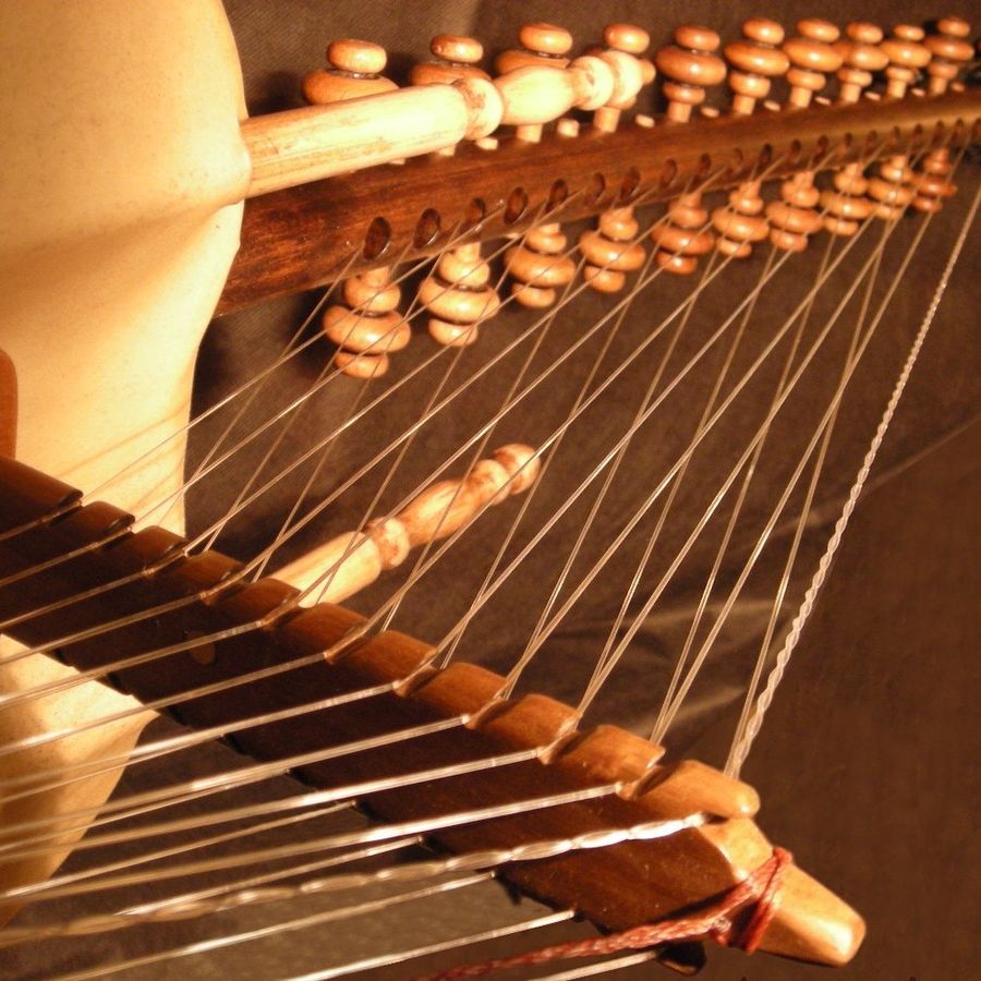 Музыкальный инструмент кора картинки