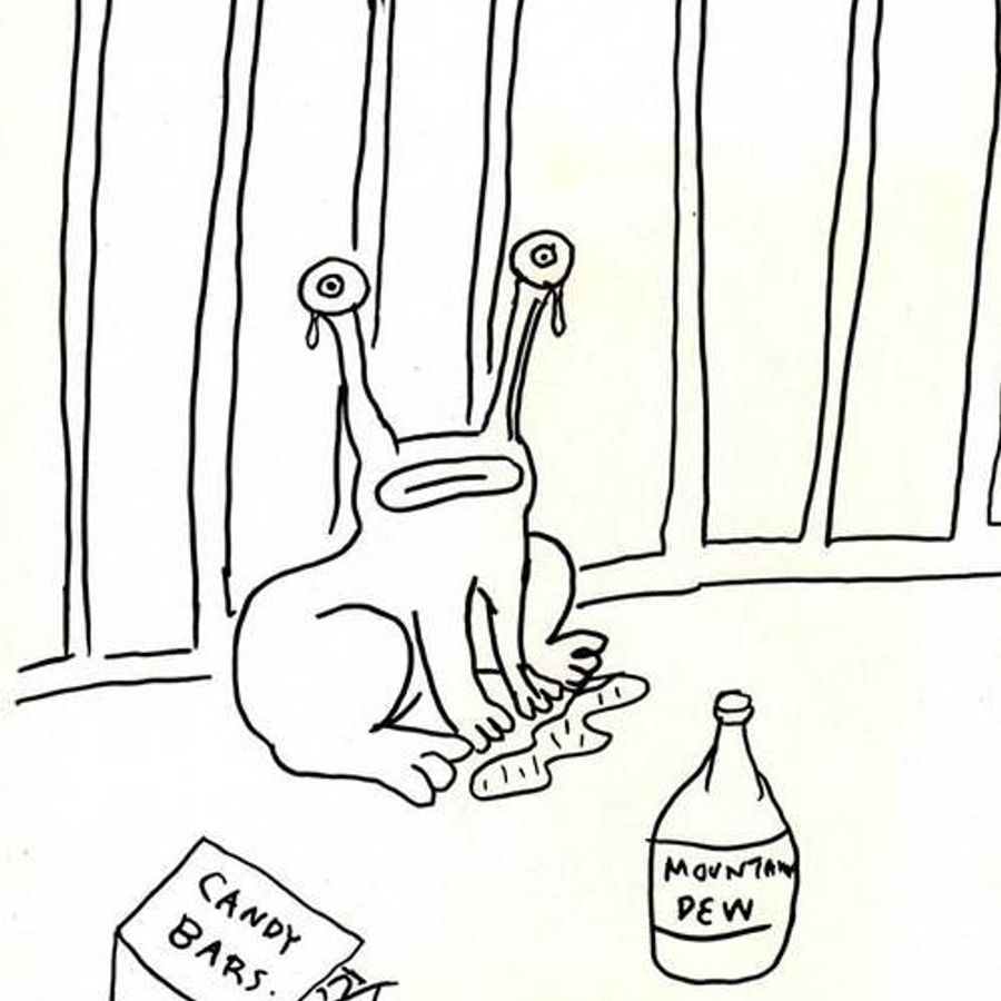 Daniel johnston рисунки