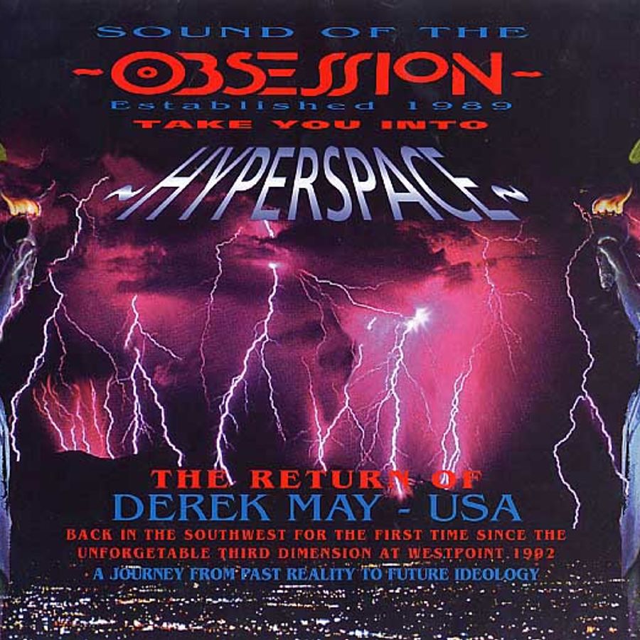 Easygroove Obsession 'Hyperspace' 6th August 1993 by Old Skool Rave